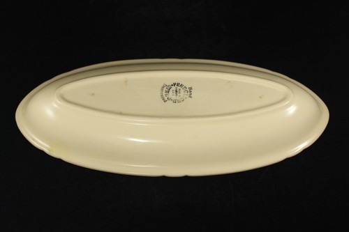 Raro vassoio anni 40 fiori selvatici francescani dipinti a mano 12" Relish - Foto 5 di 6