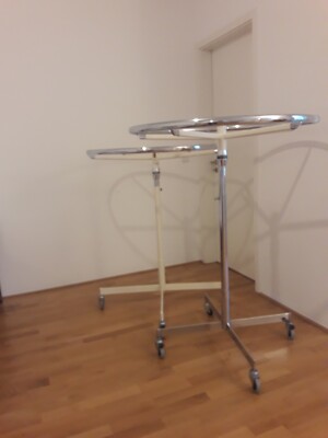 Rundständer 1m Ø Verkaufsständer Garderobe vintage CW Albert Topzustand chrome