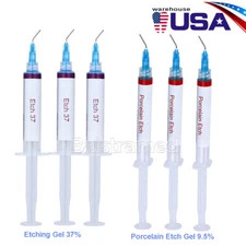 Dental Porcelain Etch Gel 9.5% Acid Etchant /37% Acid Etching Gel