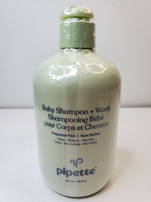 Pipette Baby Shampoo Wash Shampooing Bebe 12 Fl Oz Fragrance Free 354 Ml Ebay