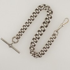 RARE Antique Silver Chain Pocket Watch for Men's fusee repeater tourbillon RAR