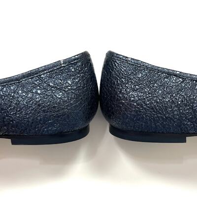靴 Tory Burch Laila Suede Driver Ballet 8 Tory Burch Laila Driver Ballet Flats Navy Blue Crinkle