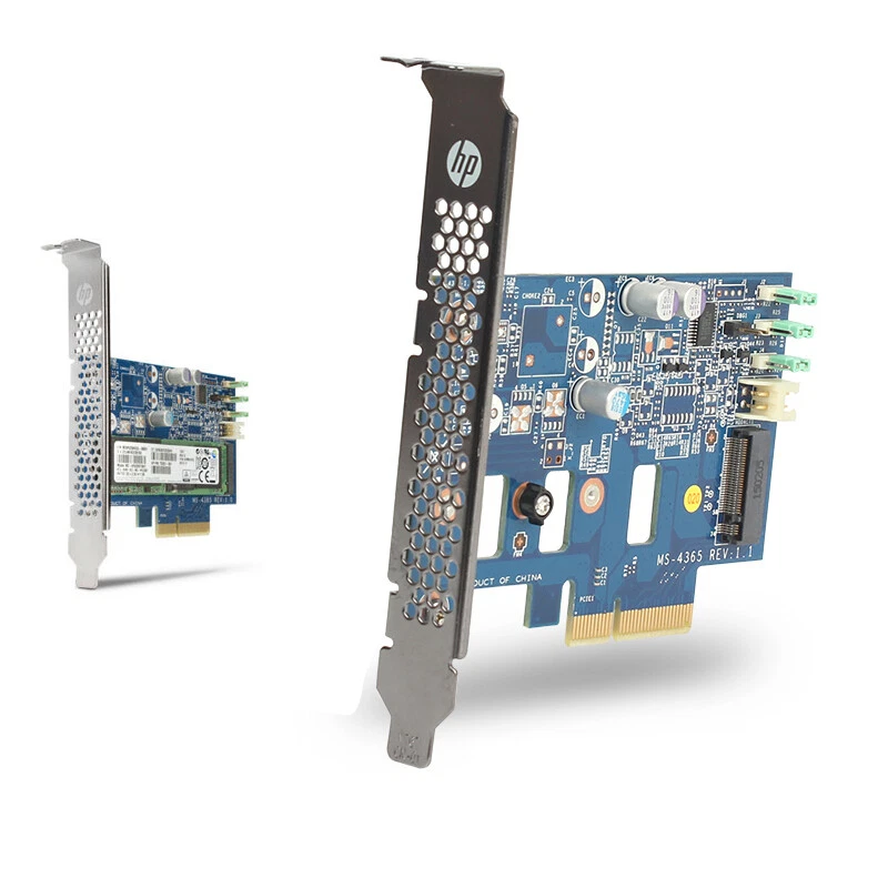 HP MS-4365 SSD PCIe to M.2 Controller Adaptr 742006-002 with FH and LP Bracket - Image 3 of 4