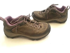 Merrell 女式 尺寸7 Salida 中防水登山靴在斑纹很好的 Ebay