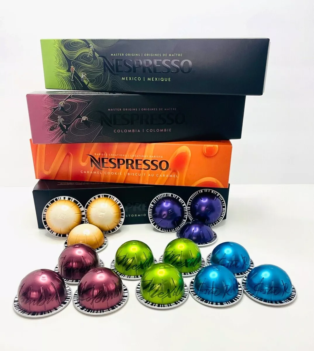 Nespresso Vertuo Vertuoline Capsules (100 Capsules) Mexico - Costarica and  more