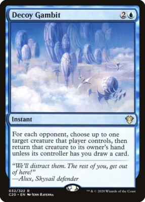 NM Decoy Gambit, MTG, Ikoria Commander, Magic the Gathering, 32