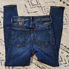 GAP Women's Dark Blue Skinny Jeans