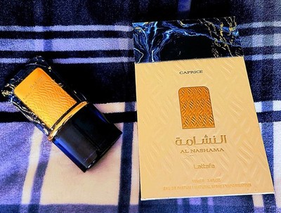 Al Nashama Caprice by Lattafa unisex EDP 3.4 oz New in Box 100% Authentic 