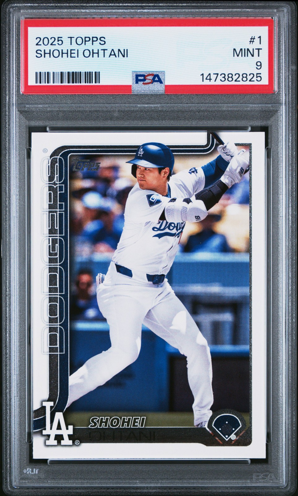 2025 TOPPS #1 SHOHEI OHTANI PSA 9