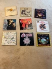 Vtg Lot of 9 1960's to 1980's Records Three Dog Zeppelin Saxon Elton John