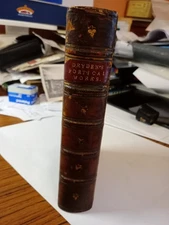the poetical works of john dryden 1857,leather binding,illustd john franklin
