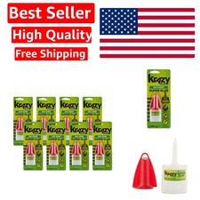 8 Count Krazy Glue Max Bond - Clear Liquid with Extended Precision Applicator