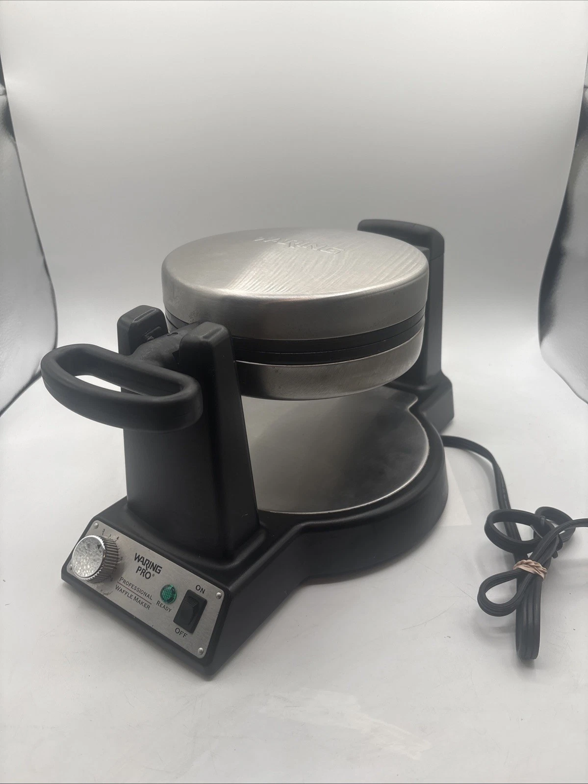 Waring Pro Waffle Maker Flip Belgian Baker WWM450 6 Settings