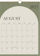 Calendar 2025-2026 - 17 Months Wall Calendar from August 2025 - December 2026, 2