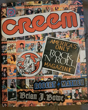 CREEM: AMERICA'S ONLY ROCK 'N' ROLL MAGAZINE By Robert Mathau. HARDCOVER