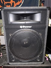 Massive Q Power 15" PA Floor Speaker LOCAL PICK UP ONLY See Video