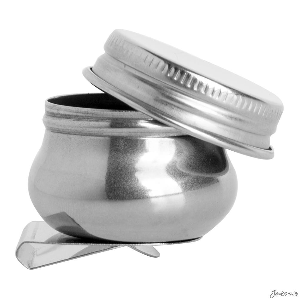Studio Essentials Single Artist Dipper With Lid Plastic 4cm Clip On Palette