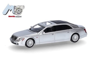 Maybach 62S - silber (2002-2013) - 1:87 - Micro City(87MC000023)