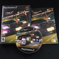 Corvette PS2 PlayStation 2 Complete CIB Tested & Working