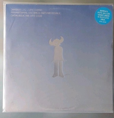 2xMaxi 12'' Vinyl Jamiroquai Supersonic UK PROMO Remixes Pete Heller u.a. OIS ex