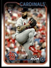 2024 Topps Drew Rom Rookie St. Louis Cardinals #476