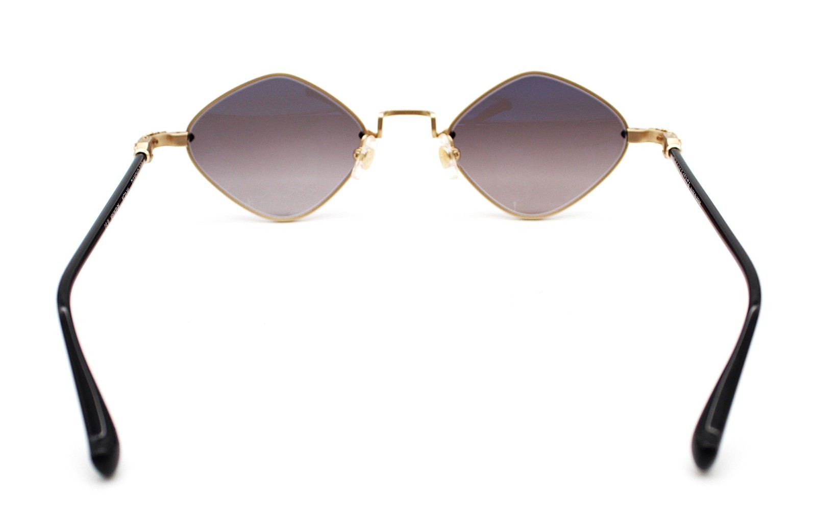 Authentic Chrome Hearts Diamond Dog Sunglasses Gold Black  50□22-141 thumbnail 5