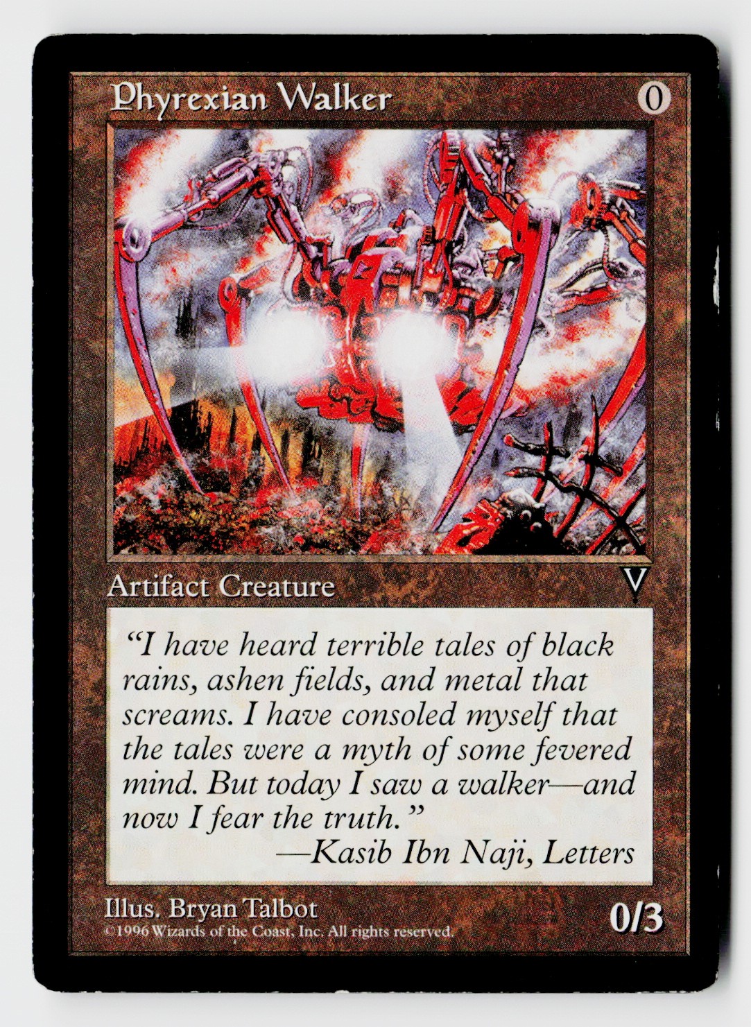 Visions Phyrexian Walker