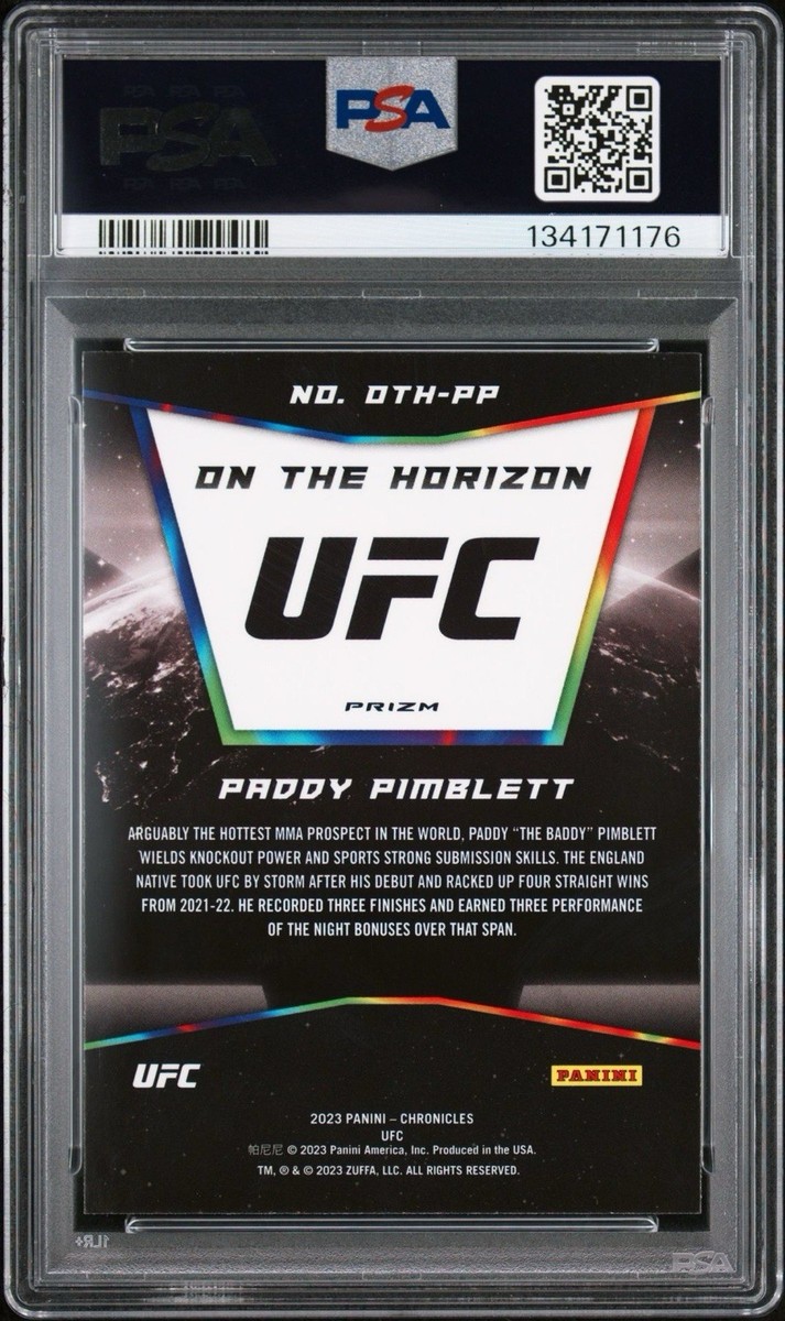 2023 Panini Chronicles UFC - Panini Direct on the Horizon Paddy