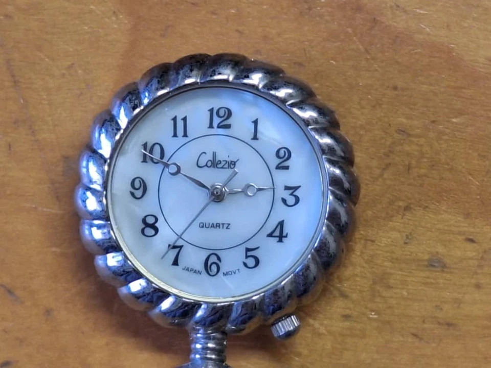 Jam poket lama masih berfungsi Japan Quartz Collezio Old Vintage Pocket Watch - Image 2 of 4