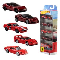 Hot Wheels Ferrari Die-Cast Vehicle 5-Pack 1/64