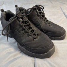Bloch Boost DRT Mesh Lace Up Split Sole Sneaker Dance Shoe Black Size 10
