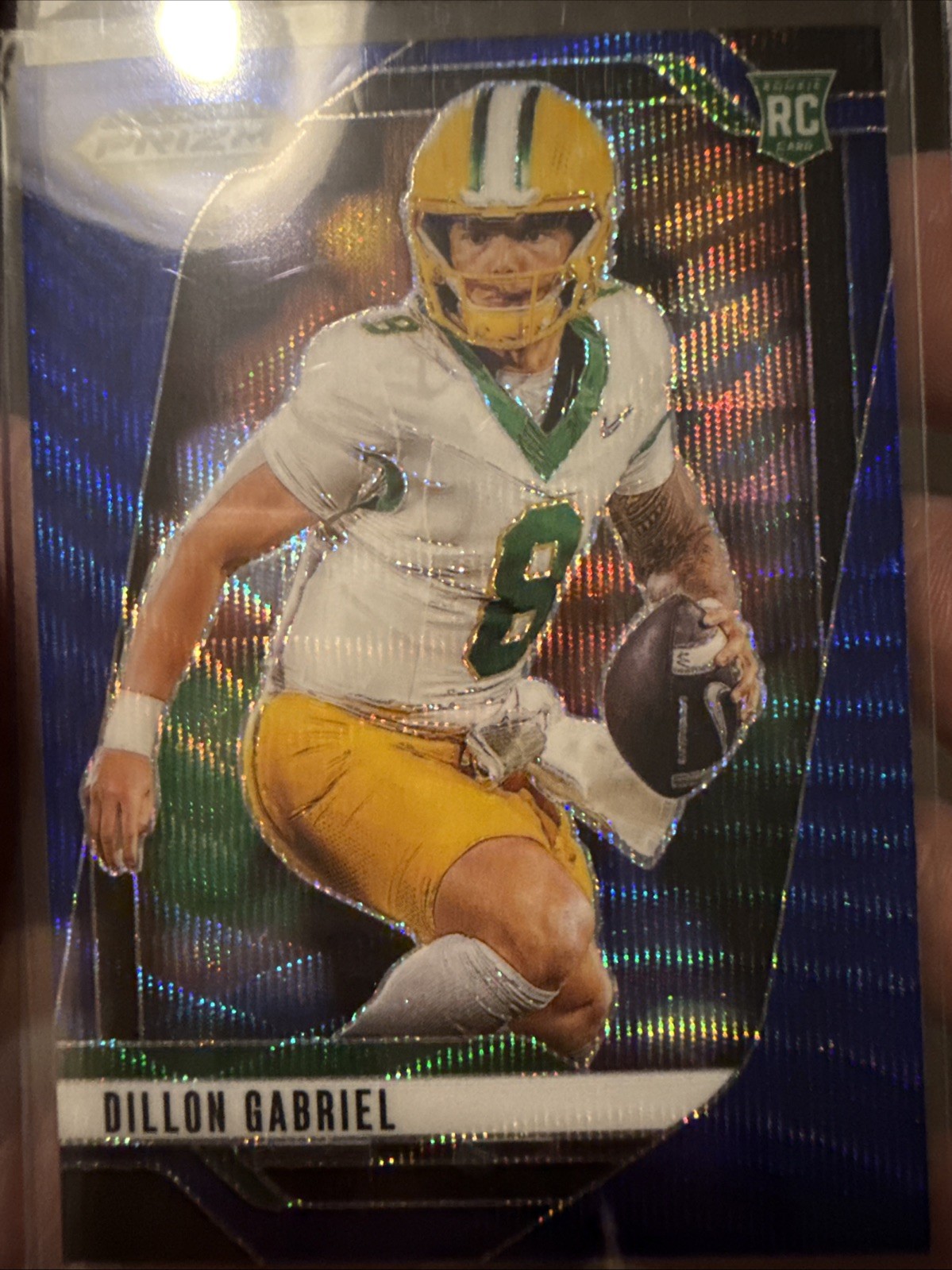 2025 Panini Prizm Draft Picks Dillon Gabriel RC Blue Wave /299 #97