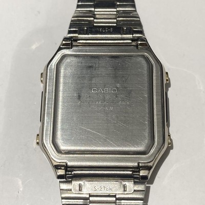 【可動品】希少品　CASIO カシオ　データバンク　腕時計　DKW-100 Casio DKW 100 Data Bank Digital Watch Rare Vintage Model Working