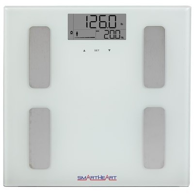 Digital Body Composition Scale 440 lbs 200 kg Capacity BMI Bone Mass Body Water