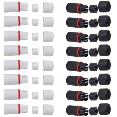 ThtRht 16 Set RJ45 Plug Waterproof Cap Protector Outdoor Ethernet... 