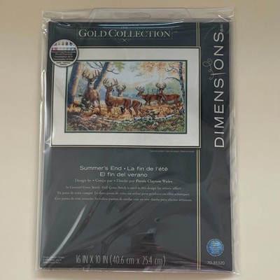 極美品　CROSS Jewelers Collection Tapestry Dimensions 7035320 Gold Collection Summer's End Counted Cross