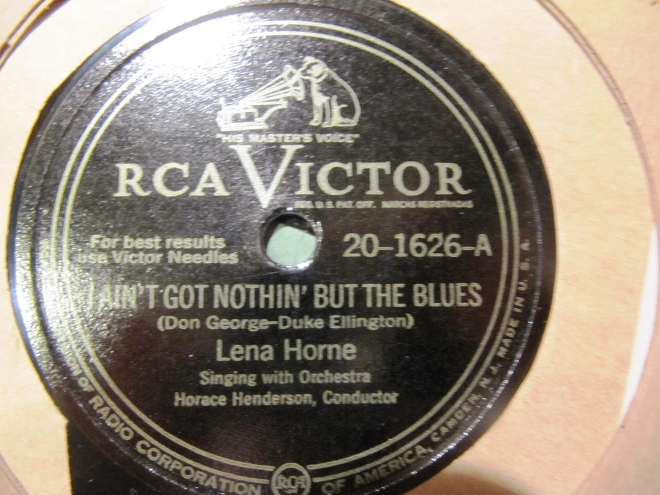 LENA HORNE I ain't got nothin but the BLUES - As Long as I Live Horace Henderson Foto 3 de 3