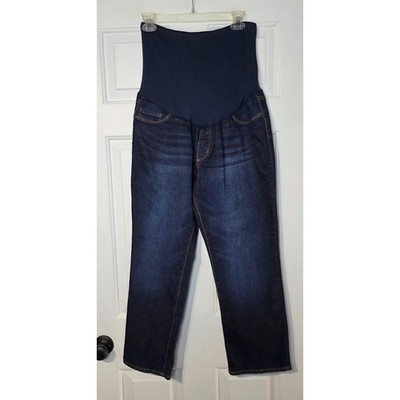 SONG Maternity Jean Curvy Skinny Over Belly Ankle Length Size XL New