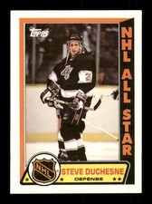 28 Steve Duchesne 28 Kings 1989 Topps Hockey Sports Trading Card 
