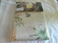 L-25 NIP LENOX BUTTERFLY MEADOW TABLECLOTH 60 X 84 INCHES