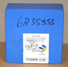 Misumi FGSMW 0.50 Shim Tapes NEU OVP