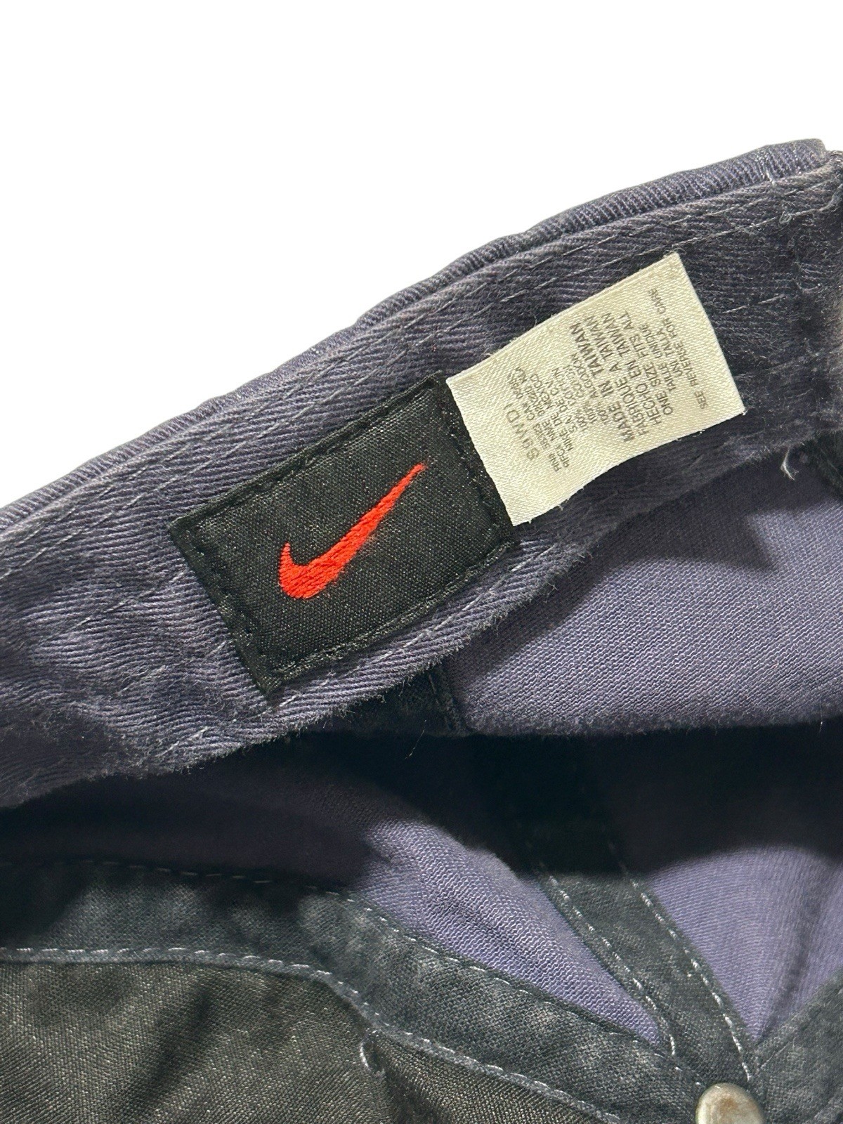 Nike Spellout Strapback Adjustable Hat Cap Cotton… - image 5