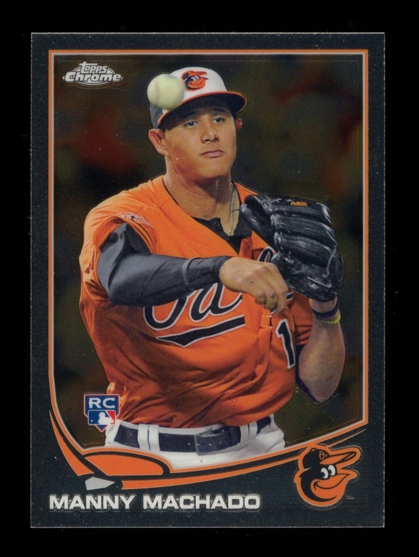 2013 Topps Chrome: # 12 Manny Machado RC NM-MT OR BETTER