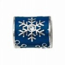 Brighton Snow prints SNOWPRINTS blue crystal JC4630 bead RT 22 NWOT