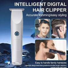 Men's Electric Beard Shaver Trimmer Razor Rechargeable Hair Shaving Machine USB 4