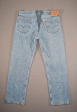 Vintage Levis 501 Jeans Mens 36x30 Made in USA Medium Wash Denim Custom 1996