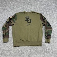 Baylor Bears Sweatshirt Mens Medium NCAA Football Nike College Crewneck Pullover
