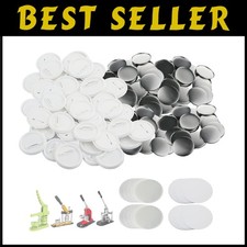 DIY Button Kit 58mm - Badge Parts for Pin Maker Machine