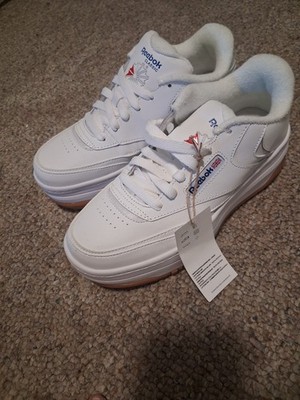 Size 4.5 - Reebok Classic Leather White Gum