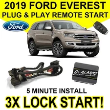 Js Alarms Remote Start Plug & Play 3X Lock For 2019 Ford Everest FO2